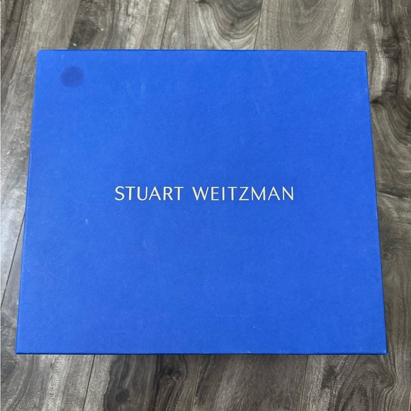 Stuart Weitzman Black Stretch Suede Boots - Picture 9 of 9